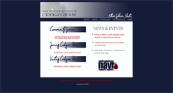 Desktop Screenshot of cadoganhouse.org